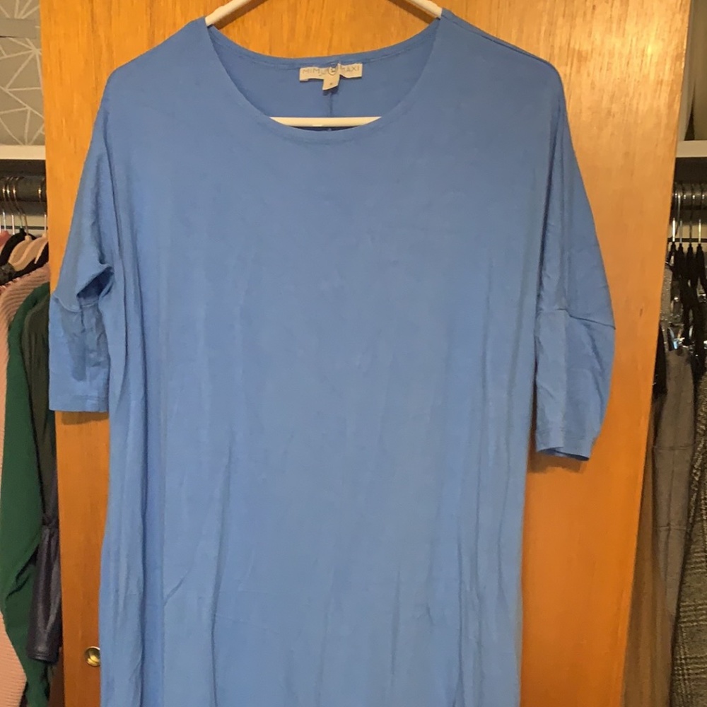 Mimu maxi sky blue frock, Small